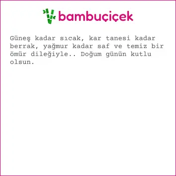 doğum günü mesajı