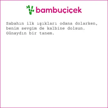 günaydın mesajı