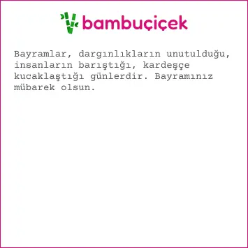 ramazan bayramı mesajı