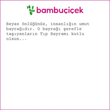 tıp bayramı mesajları
